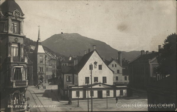 Raadhuset - Council House Bergen Norway