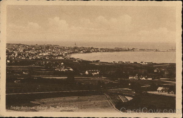 Udsigt fra Pikkerbakken Frederikshavn Denmark