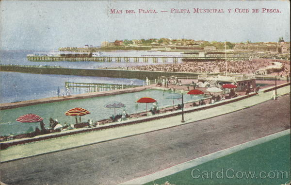 Mar del Plata - Pileta Municipal Y Club de Pesca Argentina