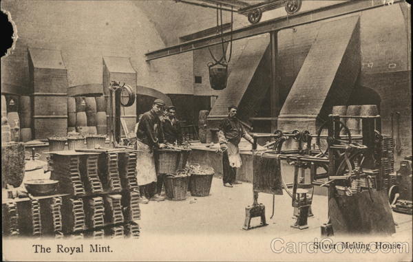 The Royal Mint, Silver Melting House United Kingdom
