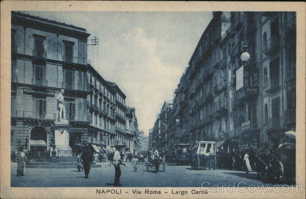 Via Roma, Largo Carita Napoli Italy