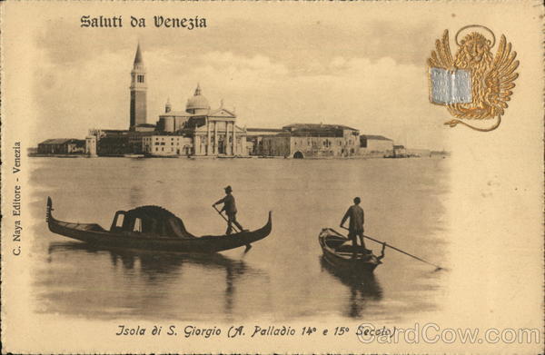 Saluti da Venezia/Greetings from Venice - Isola di S. Giorgio/St. George Island Italy