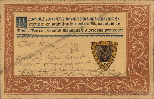 PAX TIBI MARCE EVANG - MEUS Italy