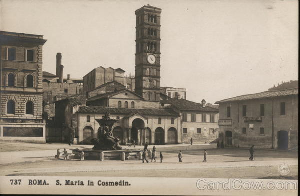 San Maria in Cosmedin Rome Italy