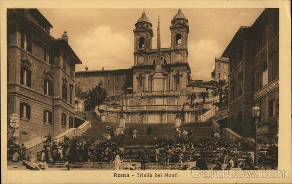 Trinita de Monti Rome Italy