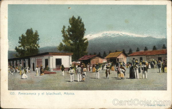 Amecameca and the Ixtacihuatl Mexico