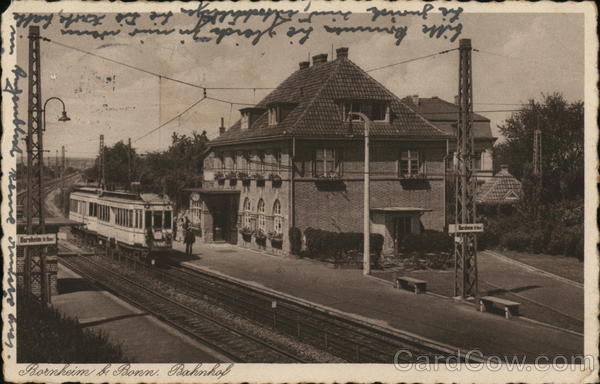Railroad Station Bornheim Germany