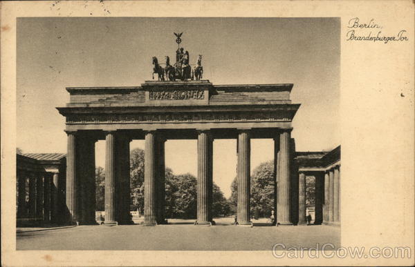 Brandenburg Gate Berlin Germany