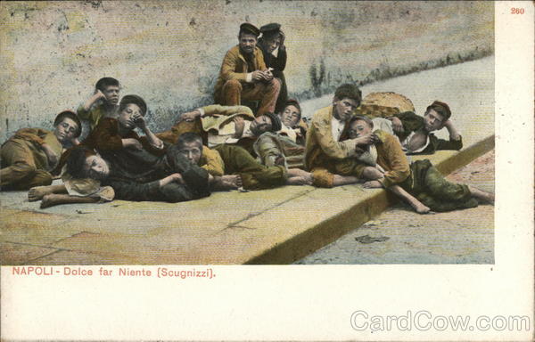 Dolce far niente (Scugnizzi Napolatani) / Sweet Doing Nothing (Streetchildren of Naples) Napoli Italy
