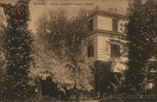 Marion Crawford's House - Garden Sorrento Italy