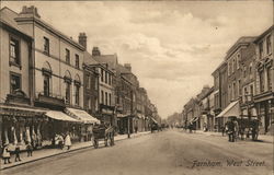 West Street Farnham, Surrey England Postcard Postcard