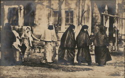 Turkish women on the promenade Postcard