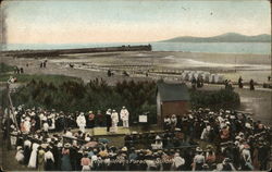 The Children's paradise, Silloth England Cumbria Postcard Postcard