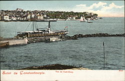 Salut de Constantinople Postcard