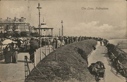 The Leas, Folkestone Kent, England Postcard Postcard