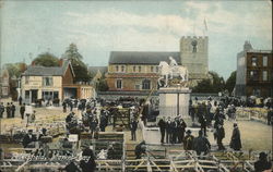 Market Day Petersfield, HP England Hampshire Postcard Postcard