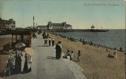 South Parade Pier, Southsea Portsmouth, England Hampshire Postcard Postcard