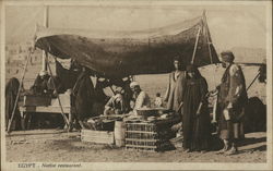 Native Restaurant Postcard