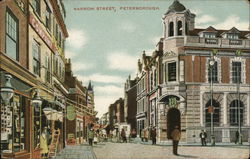 Narrow Street Peterborough Postcard