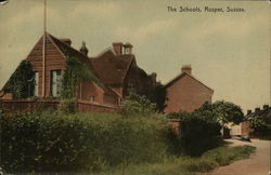 The Schools, Rusper, Sussex Postcard
