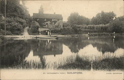 St. Catharine's Ferry Guildford, Surrey England Postcard Postcard