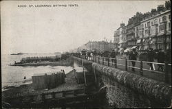 Bathing Tents, Promenade Postcard