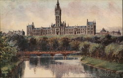 The university Glasgow Postcard