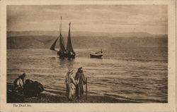 The Dead Sea Israel Middle East Postcard Postcard