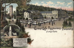 Grand Cafe Restaurant - Panorama Marienbad Postcard