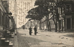 Thisted Vestergade Denmark Postcard Postcard