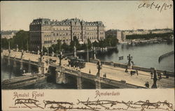 Amstel Hotel Amsterdam, Netherlands Benelux Countries Postcard Postcard