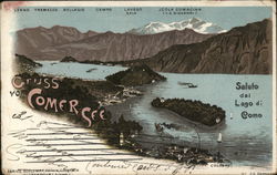 Greetings from Como Lake Greetings from Como Lake