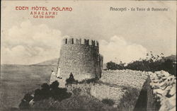 La Torre di Damecuta Anacapri, Italy Postcard Postcard