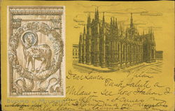 Duomo di Milano Italy Postcard Postcard