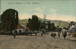 Avenida Villazon Postcard