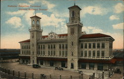 Central Railway Station Postcard