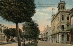 Prado and Spanish Club Postcard
