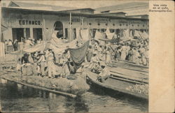 Waterfront Activity Postcard