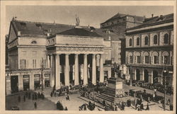 Genova - Teatro Carlo Felice Italy Postcard Postcard