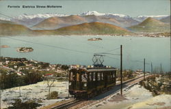 Ferrovia Elettrica Stresa - Mottarone Italy Postcard Postcard Postcard