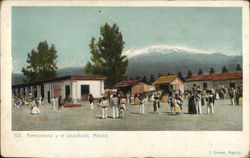 Amecameca and the Ixtacihuatl Amecameca and the Ixtacihuatl