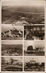 Prestwyck Airport Postcard