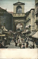 Napoli - Porta Capuana Naples, Italy Postcard Postcard