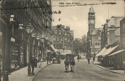 High Street Hamstead, United Kingdom Postcard Postcard