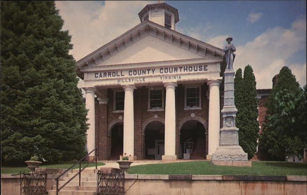 Carroll County Courthouse Hillsville Virginia