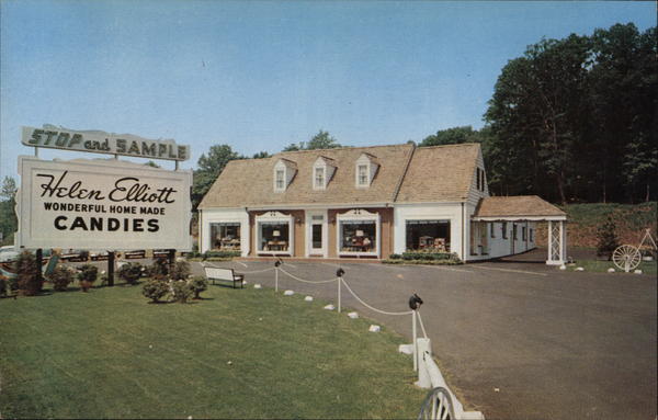 Helen Elliott Home Made Candies North Plainfield New Jersey
