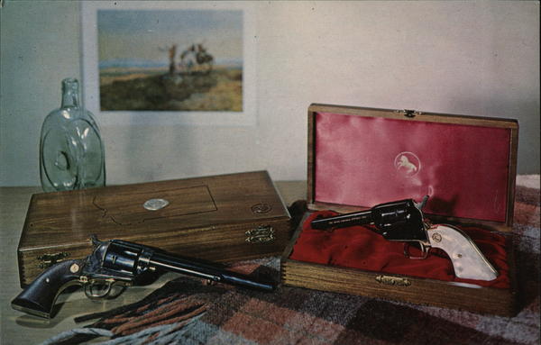 Montana Centennial Colt Revolver, Montana Territorial Centennial Commission Helena