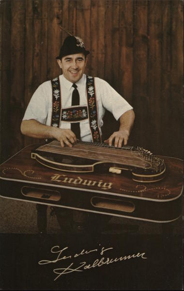 Ludwig Kalbrunner and His Zither Performers & Groups