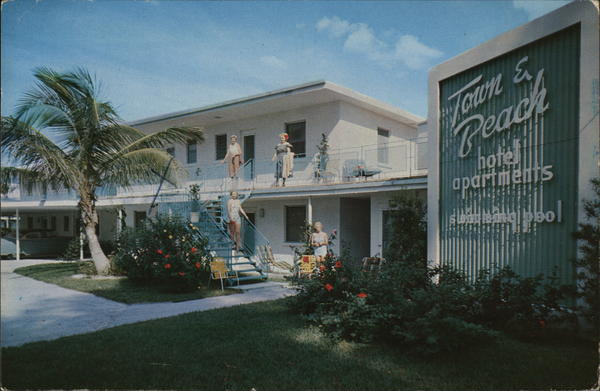 Town and Beach Hotel Apartments Sarasota Florida