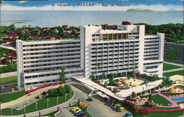 Arial View of the Hotel Panama Panama City
